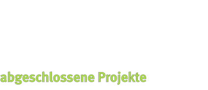 abgeschlossene Projekte